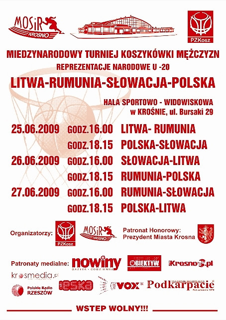 Międzynarodowy Turniej Koszykówki Mężczyzn U-20 - zdjęcie w treści 