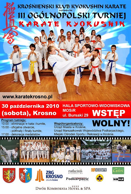 Ogólnopolski Turniej karate dla dzieci, dla seniorów „Pierwszy Krok” - zdjęcie w treści 