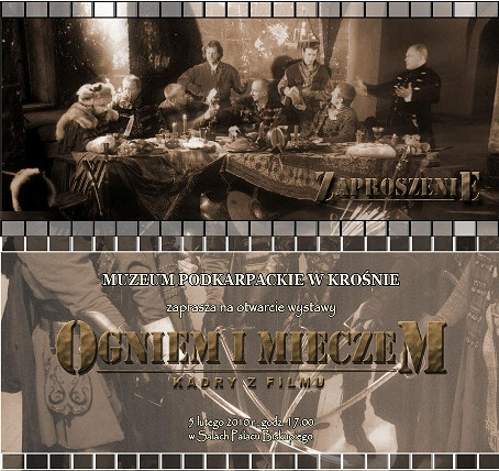 OGNIEM I MIECZEM. KADRY Z FILMU - nowa wystawa w Muzeum Podkarpackim - zdjęcie w treści 