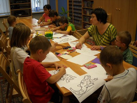 Wakacje w Krośnieńskiej Bibliotece - zdjęcie w treści  nr 2