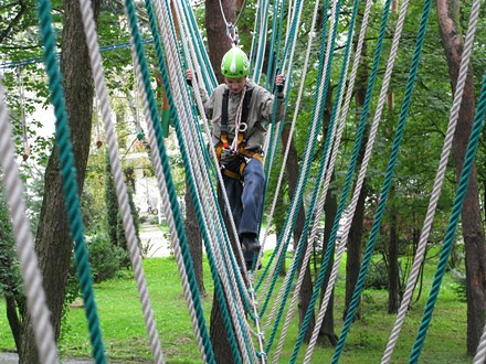 Linowy Park Przygody za darmo do końca września! - zdjęcie w treści 