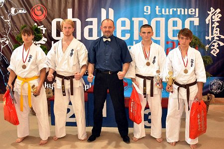 KKS BUDO w  turnieju karate Kyokushin Challenger - zdjęcie w treści 