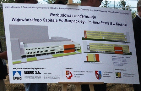 W Krośnie będzie nowoczesny blok operacyjny - zdjęcie w treści 