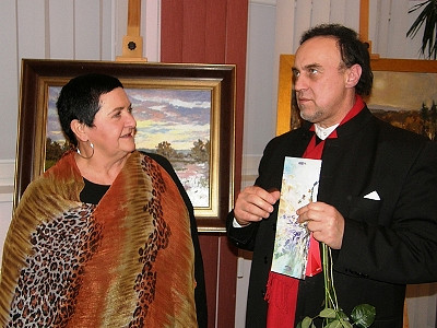 Obrazy tenorem wyśpiewane. Czyli o malarstwie Marka Wiatra - zdjęcie w treści  nr 1