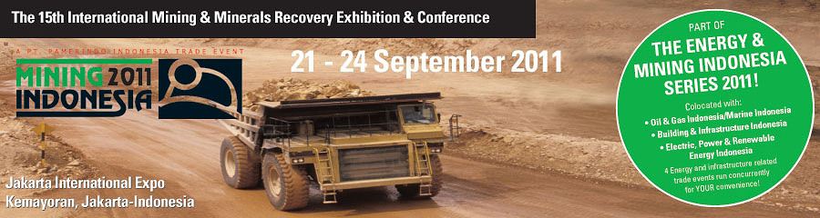 XV Międzynarodowe Targi Przemysłu Wydobywczego Mining Indonesia 2011 - zdjęcie w treści 