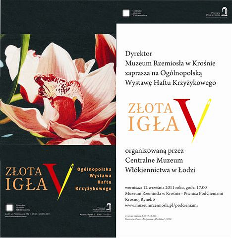 Ogólnopolska Wystawa Haftu Krzyżykowego ZŁOTA IGŁA 2011 - zdjęcie w treści 