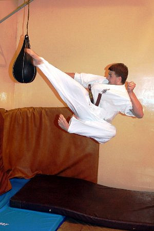 Treningi w Krośnieńskim Klubie Sportowym BUDO - zdjęcie w treści  nr 2