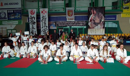 Krośnieński Turniej Karate Kyokushin - zdjęcie w treści  nr 1