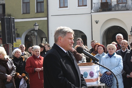 Krośnianie święcili na Rynku - zdjęcie w treści  nr 1