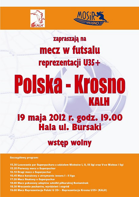 Mecz futsalu Polska - Krosno (KALH) - zdjęcie w treści 
