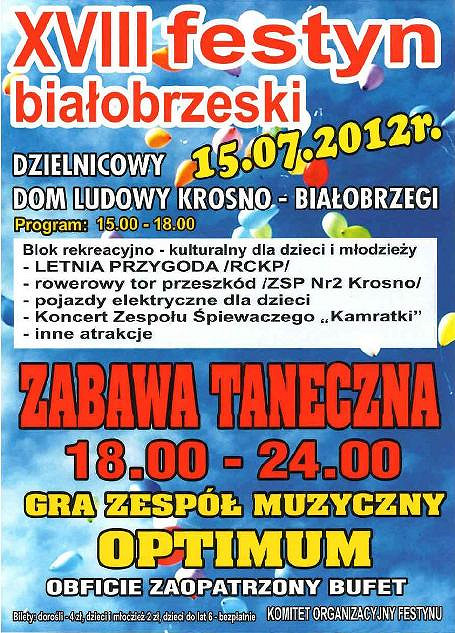 VIII Dzielnicowy Festyn Białobrzeski - zdjęcie w treści 