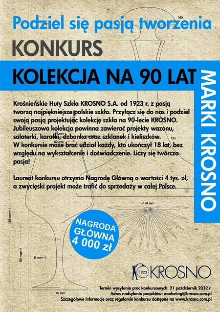 Podziel się pasją tworzenia. Konkurs na 90-lecie marki KROSNO. - zdjęcie w treści 