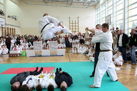 IV Mikołajkowe Mistrzostwa Krośnieńskiego Klubu Kyokushin Karate - zdjęcie w treści  nr 1