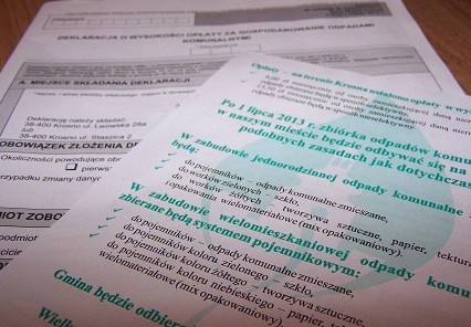 Deklarację o śmieciach otrzymasz razem z nakazem podatkowym - zdjęcie w treści 
