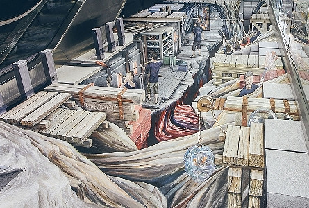 Sztuka podwójnie trójwymiarowa. Premiera 3D mappingu na malowidle 3D już w najbliższą niedzielę - zdjęcie w treści  nr 2