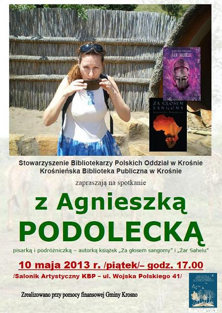 Spotkanie z Agnieszką Podolecką - zdjęcie w treści 