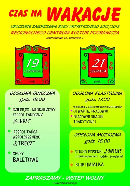 CZAS NA WAKACJE - zdjęcie w treści 
