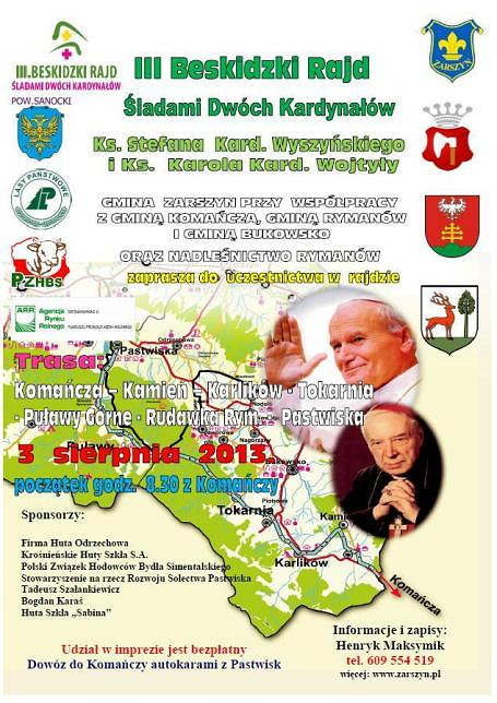 III Beskidzki Rajd śladami dwóch Kardynałów - zdjęcie w treści 