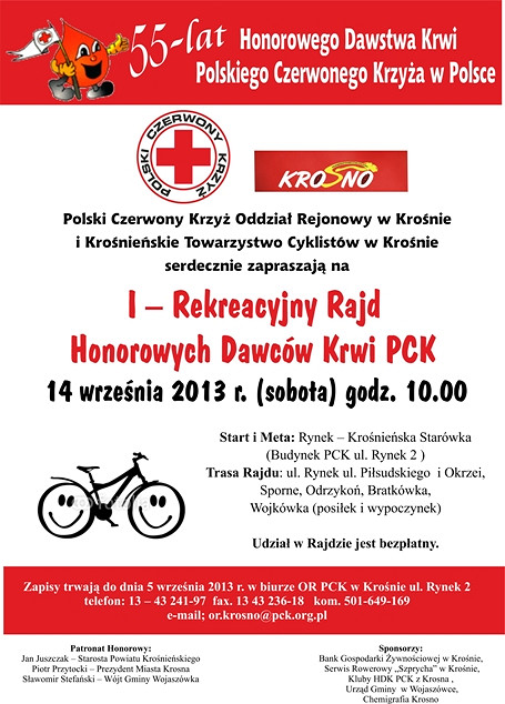 I Rekreacyjny Rajd Honorowych Dawców Krwi - zdjęcie w treści 