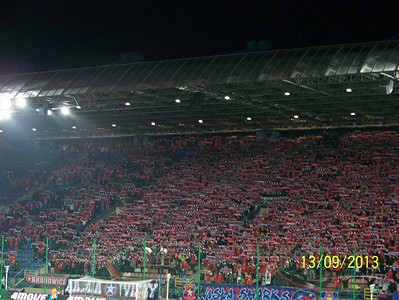 Super Piątek w Krakowie! Beniaminek zagrał towarzysko z Wisłą Kraków i oglądał mecz ekstraklasy - zdjęcie w treści  nr 8