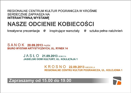 Natchnienia – Inspiracje – Kreacje czyli SPOTKANIA KOBIET POGRANICZA - zdjęcie w treści  nr 1