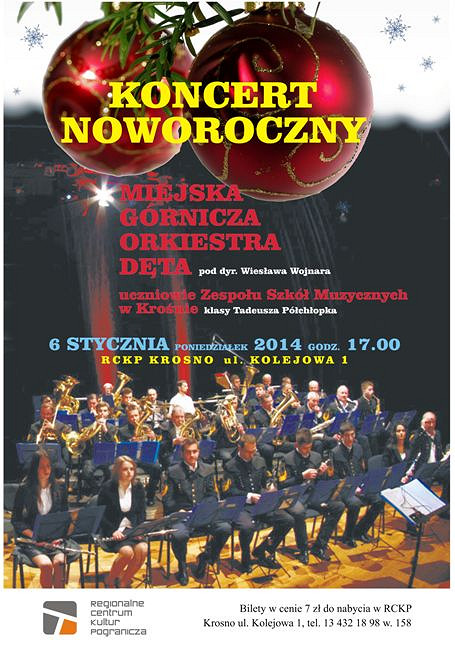 Koncert Noworoczny Miejskiej Górniczej Orkiestry Dętej - zdjęcie w treści 