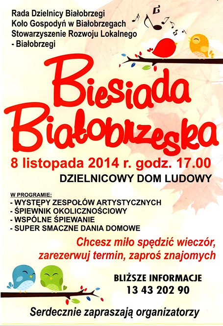 Zapraszamy na Biesiadę Białobrzeską - zdjęcie w treści 