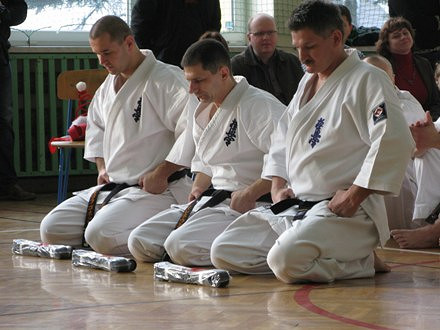 V Mikołajkowe Mistrzostwa Krośnieńskiego Klubu Kyokushin Karate - zdjęcie w treści  nr 4