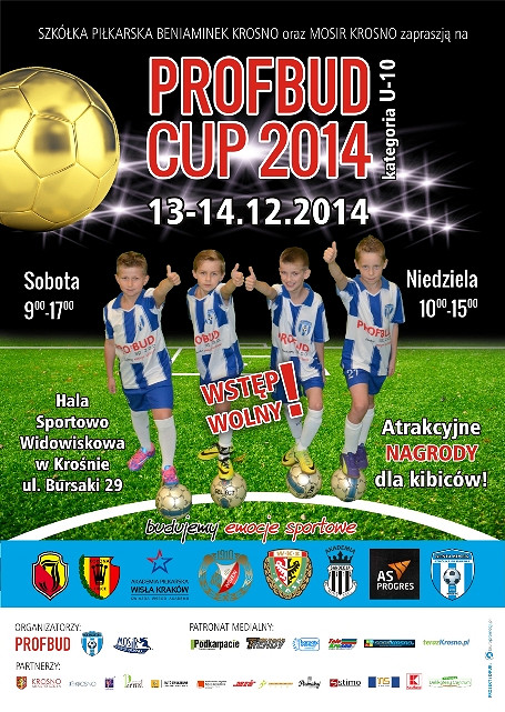 Święto piłki młodzieżowej w Krośnie - Turniej PROFBUD CUP 2014  - zdjęcie w treści  nr 1