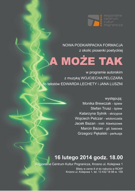 Zapraszamy na koncert „A może tak” - zdjęcie w treści 