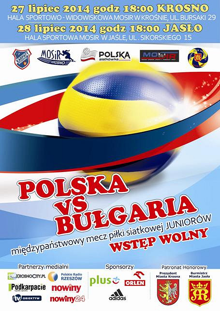 Zapraszamy na mecze. Tym razem Polska vs Bułgaria - zdjęcie w treści 