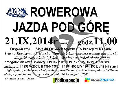 ROWEROWA JAZDA POD GÓRĘ - zdjęcie w treści 