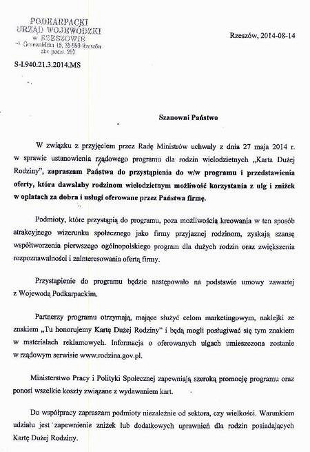 PRZEDSIĘBIORCO! ZAPRASZAMY DO WSPÓŁPRACY - zdjęcie w treści  nr 1