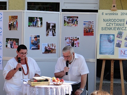 Narodowe Czytanie Sienkiewicza w Krośnie - zdjęcie w treści  nr 3