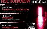 Noc horrorów w art Kinie - plakat