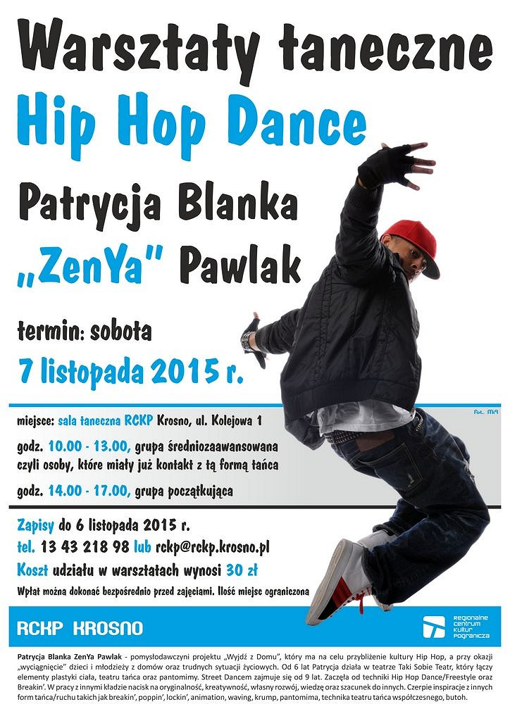 Warsztaty taneczne Hip-Hop Dance - zdjęcie w treści 