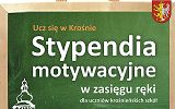 Grafika - logotyp Stypendia motywacyjne w zasięgu ręki