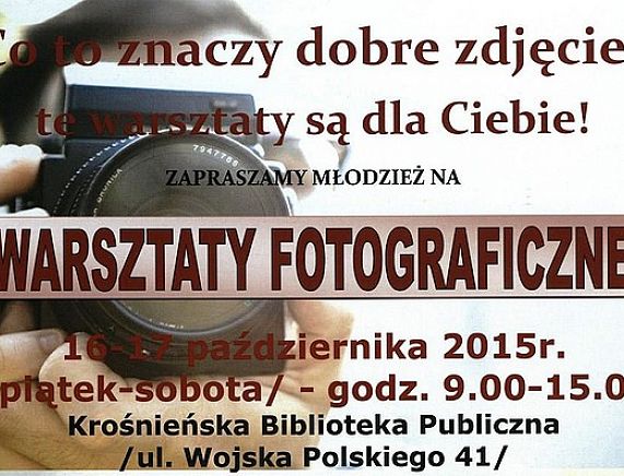 Zaproszenie na Warsztaty Foto w KBP