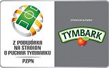 Turniej Tymbarku - logo Tymabrku i PZPN