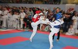 Zawodnicy Krośnieńskiego Klubu Kyokushin Karate na turnieju w Józefowie