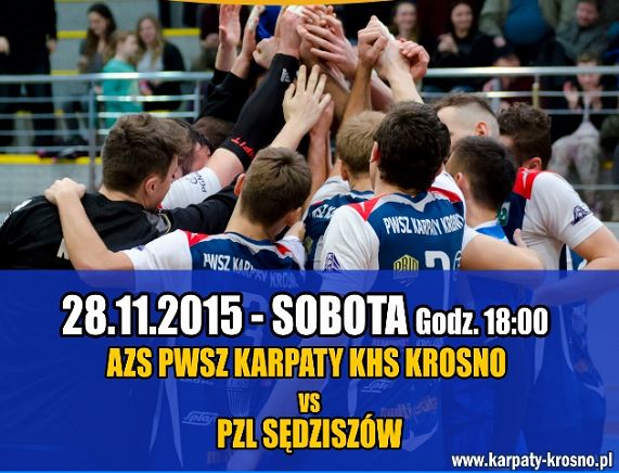 Plakat meczu AZS PWSZ KARPATY KHS KROSNO vs PZL SĘDZISZÓW