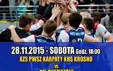 Plakat meczu AZS PWSZ KARPATY KHS KROSNO vs PZL SĘDZISZÓW