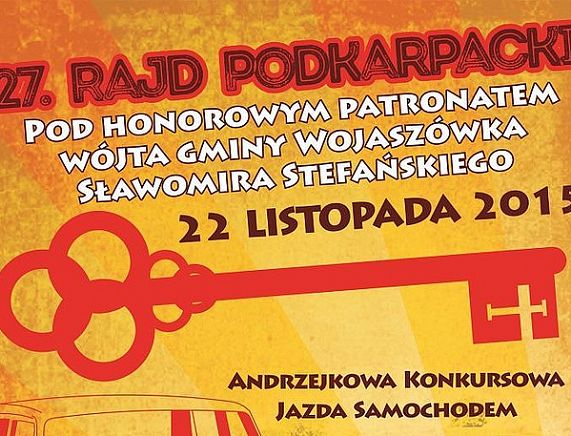 27. Rajd Podkarpacki - plakat