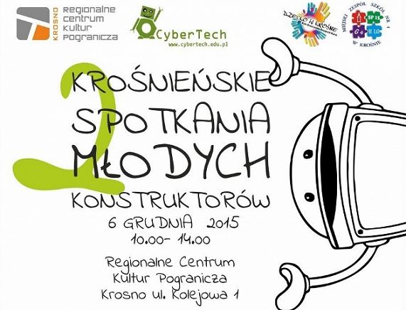 Plakat - 2. KROŚNIEŃSKIE SPOTKANIA MŁODYCH KONSTRUKTORÓW