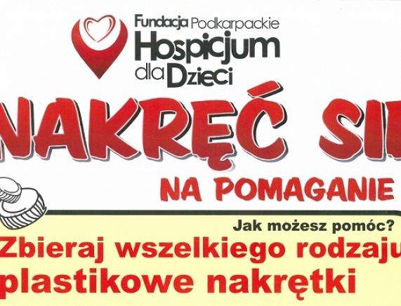 Plakat - nakręć się na pomaganie