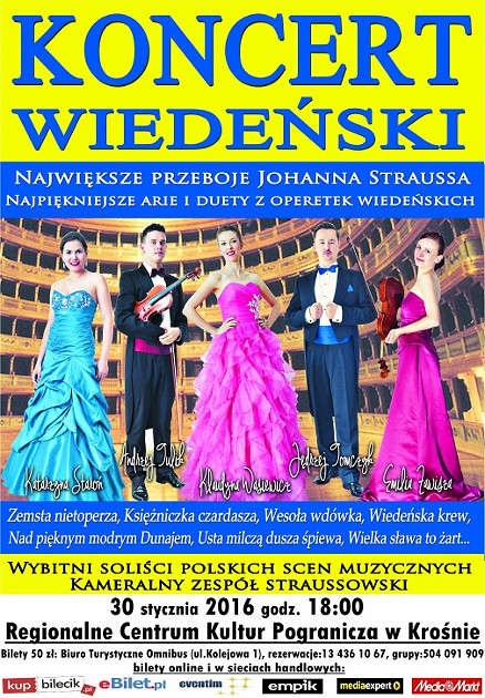 Koncert Wiedeński w Krośnie - zdjęcie w treści 