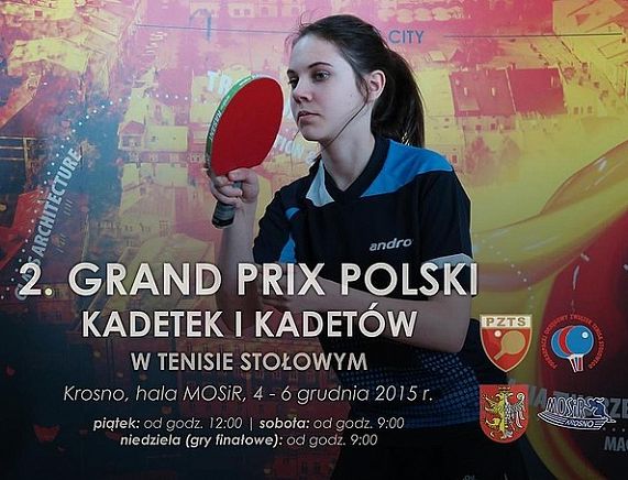 Plakat - Tenis stołowy