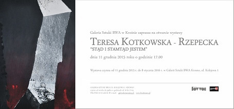 Wystawa Teresy Kotkowskiej - Rzepeckiej 