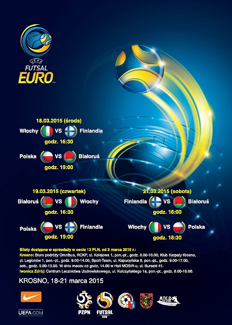 ELIMINACJE MISTRZOSTW EUROPY W FUTSALU W KROŚNIE! - zdjęcie w treści 