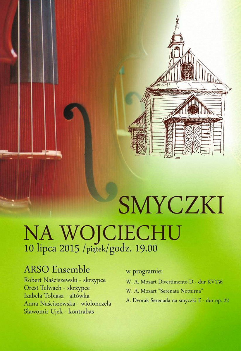 Smyczki na Wojciechu czyli koncert ARSO Ensemble w zabytkowym kościele Św. Wojciecha - zdjęcie w treści 